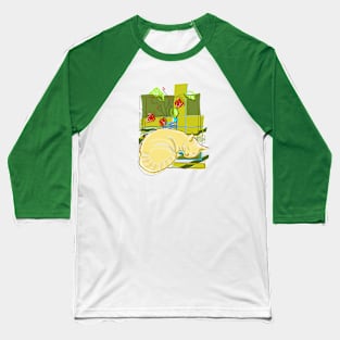 cat Baseball T-Shirt